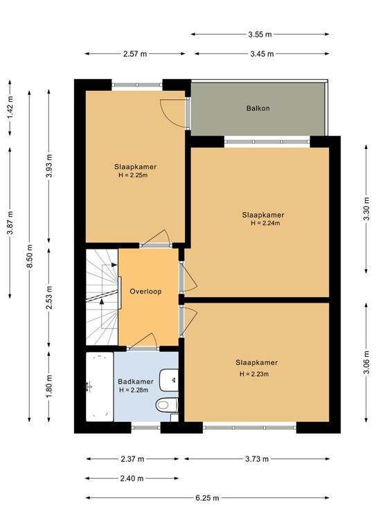 mediumsize floorplan